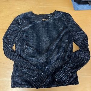 Missguided Sequin Top